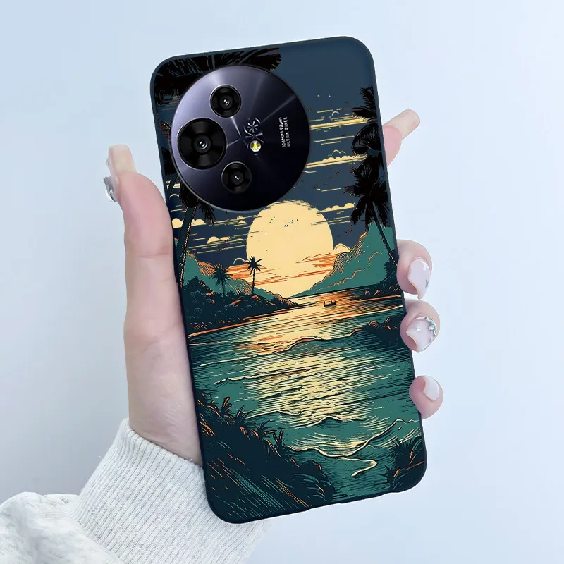 Luxury Cute Love Rabbit Black Soft Silicone Shockproof Phone Case Cover