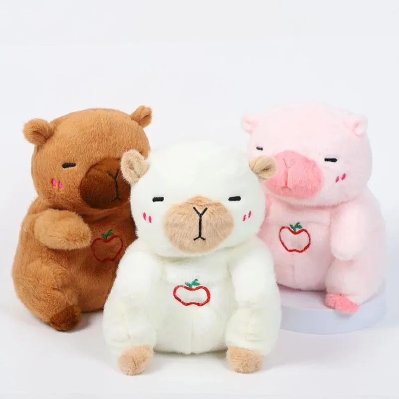 Baby Capybara Breathing Plush Toy Stuffed Creative Into Animals Transform Breathing Donkey Sleeping Doll for Kid Birthday Gift