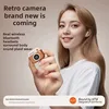 TWS Wireless Retro Earphone Sound By KFG ENC DT3 360°ACS 5.4 Bluetooth With Touch Control LED Power Display Sports Headset Gift 2