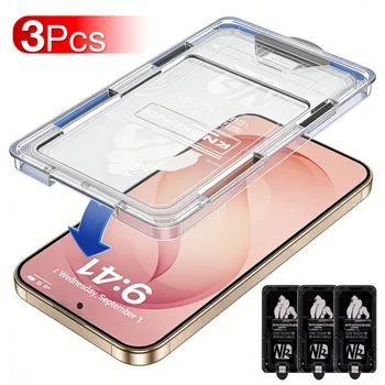 3 Pezzi Pellicola Protettiva in Vetro Temperato per Samsung Galaxy S26 Ultra S25 Edge S24 S23 S22 A57 A37 A56 A36 A55 A35