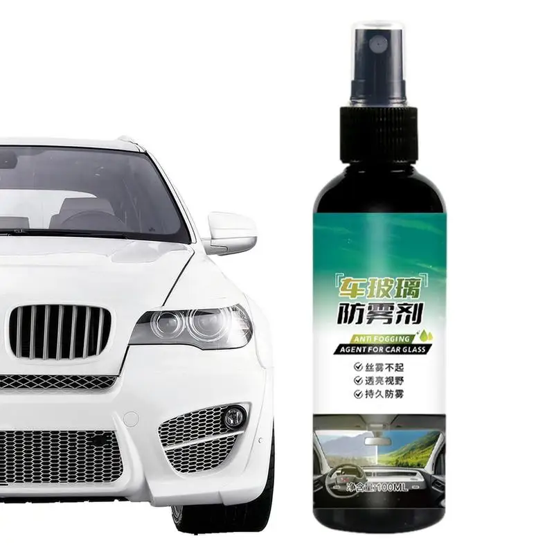 

100ML Long Lasting For Car Inside Glass Improves Driving Visibility Anti Fog Spray Prevents Sight Cleaning Auto Accessories