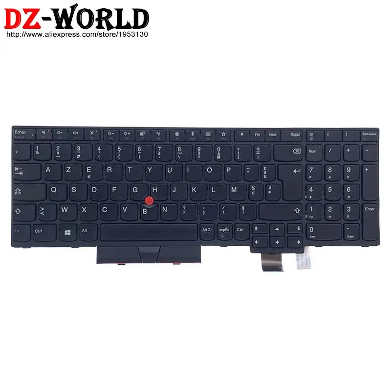 Teclado Portátil para Lenovo Thinkpad T570 P51s T580 P52s Las Reino Unido ch Sws pt si se hu es cz dk fr br Azerty nl - Imagem 3