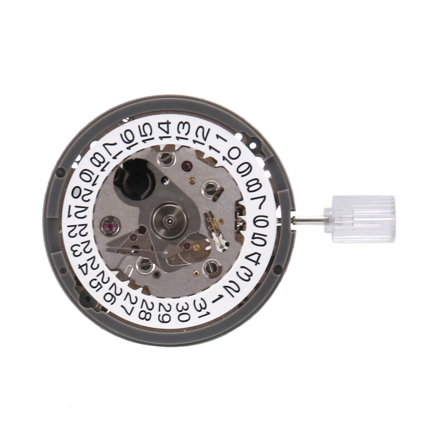 

Механические часы для SEIKO Japan NH35A, 24 Драгоценности NH35, автоматический механизм, 3,8 часов, белый