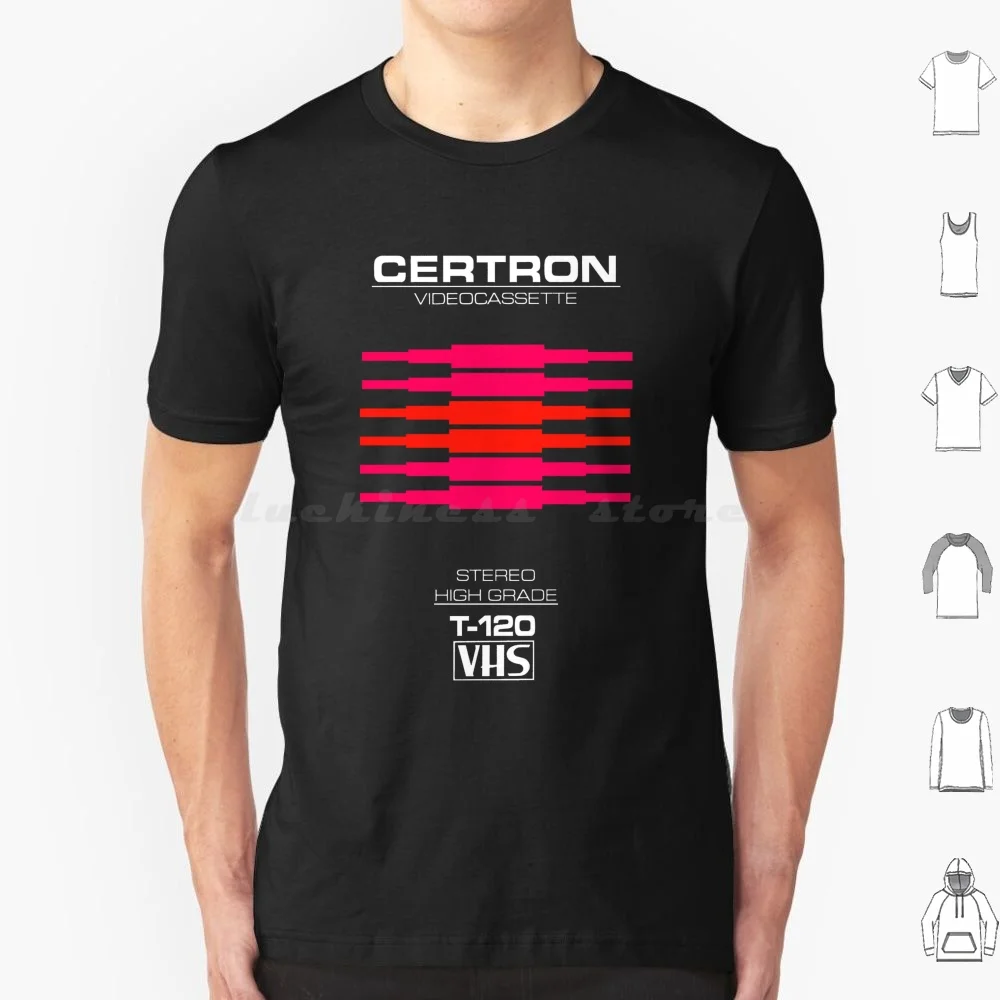 Retro Vhs Tape Vaporwave Estetica T Shirt Uomo Donna Bambini 6Xl Retro 80S Vaporwave Vhs Tape Box Estetico Anni '90 Cassette Video