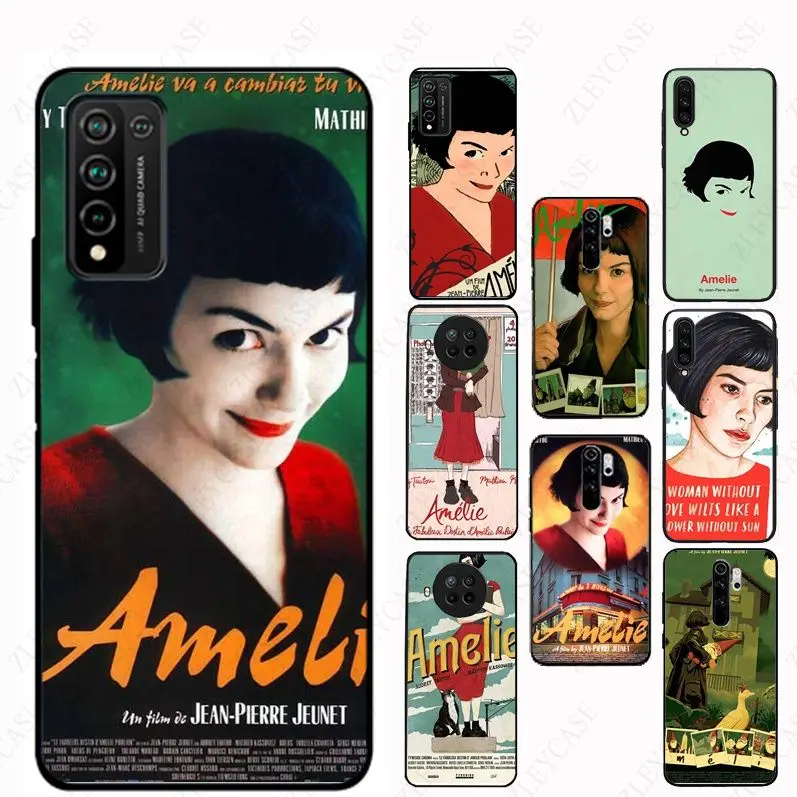 Постер Amelie, чехол с классическим французским фильмом для Xiaomi Redmi Note 13pro, note12pro, 11pro, 10pro, 9pro, 8pro, 9s, 9T, 8T, K40, 12C, 10C, чехлы