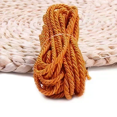 Premium 3mm Twisted Braided Cord for Gift Packaging and DIY Crafts