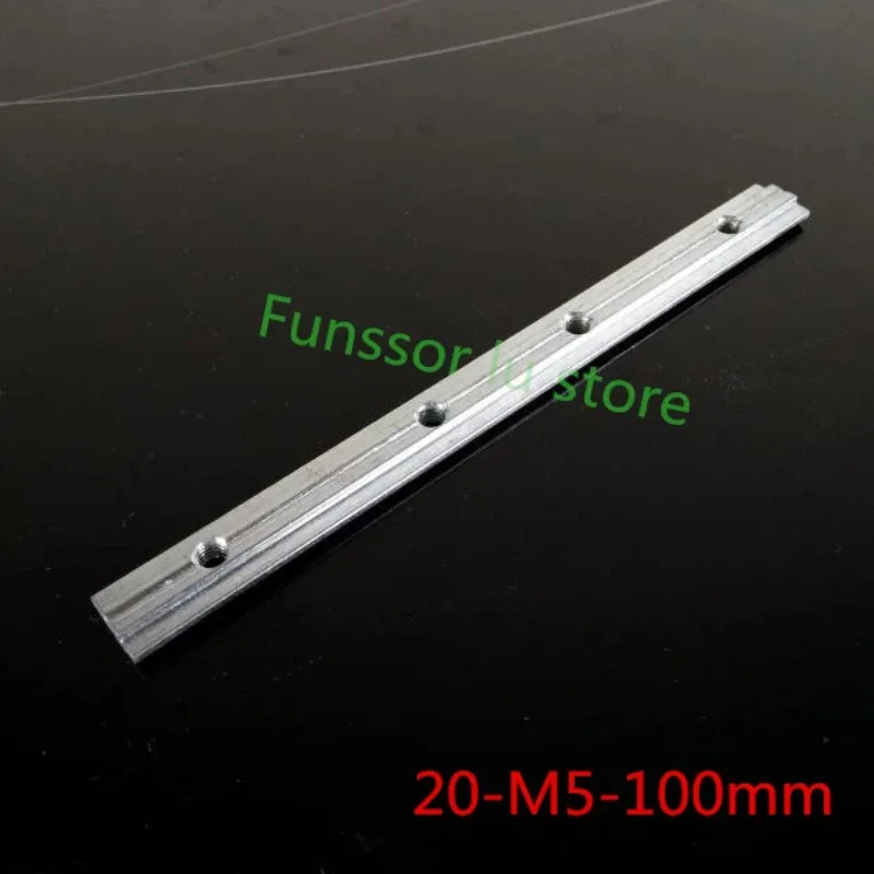 Conector com Parafuso m5 10 Pcs Lot 2023 Acessórios de Conexão do Perfil de Alumínio 100 mm