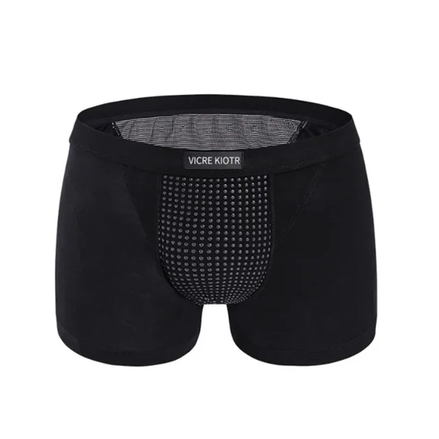 Men's L-6XL Physiological Underwear with Prostate Magnetic Therapy Boxers - Image 5