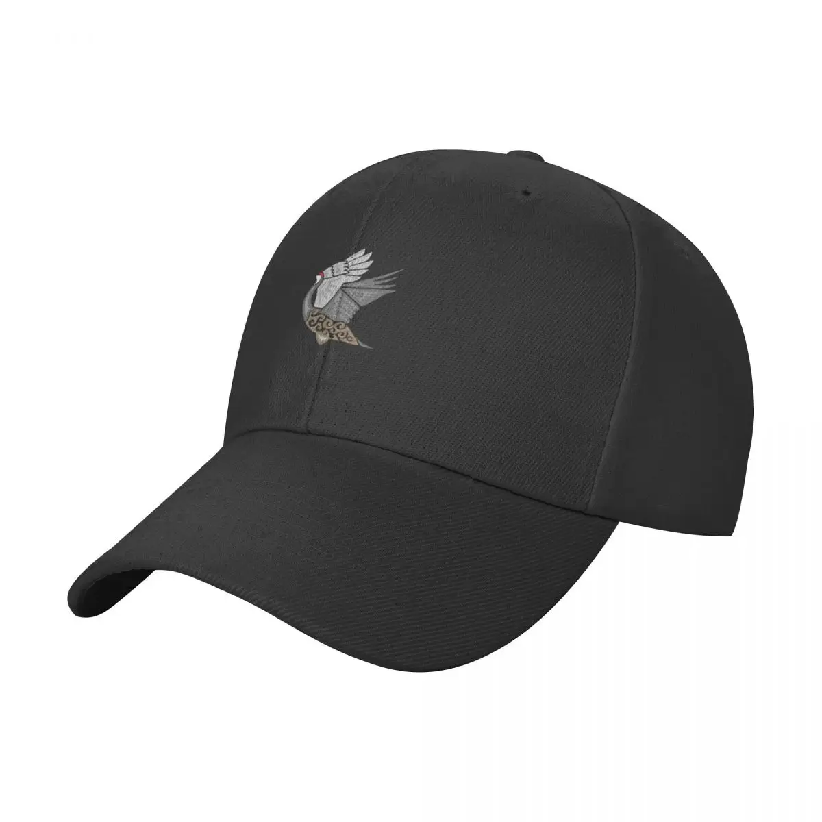

Dancing Sandhill Crane Tribal Design - Colored Baseball Cap hiking hat Anime Golf Hats Man Women's
