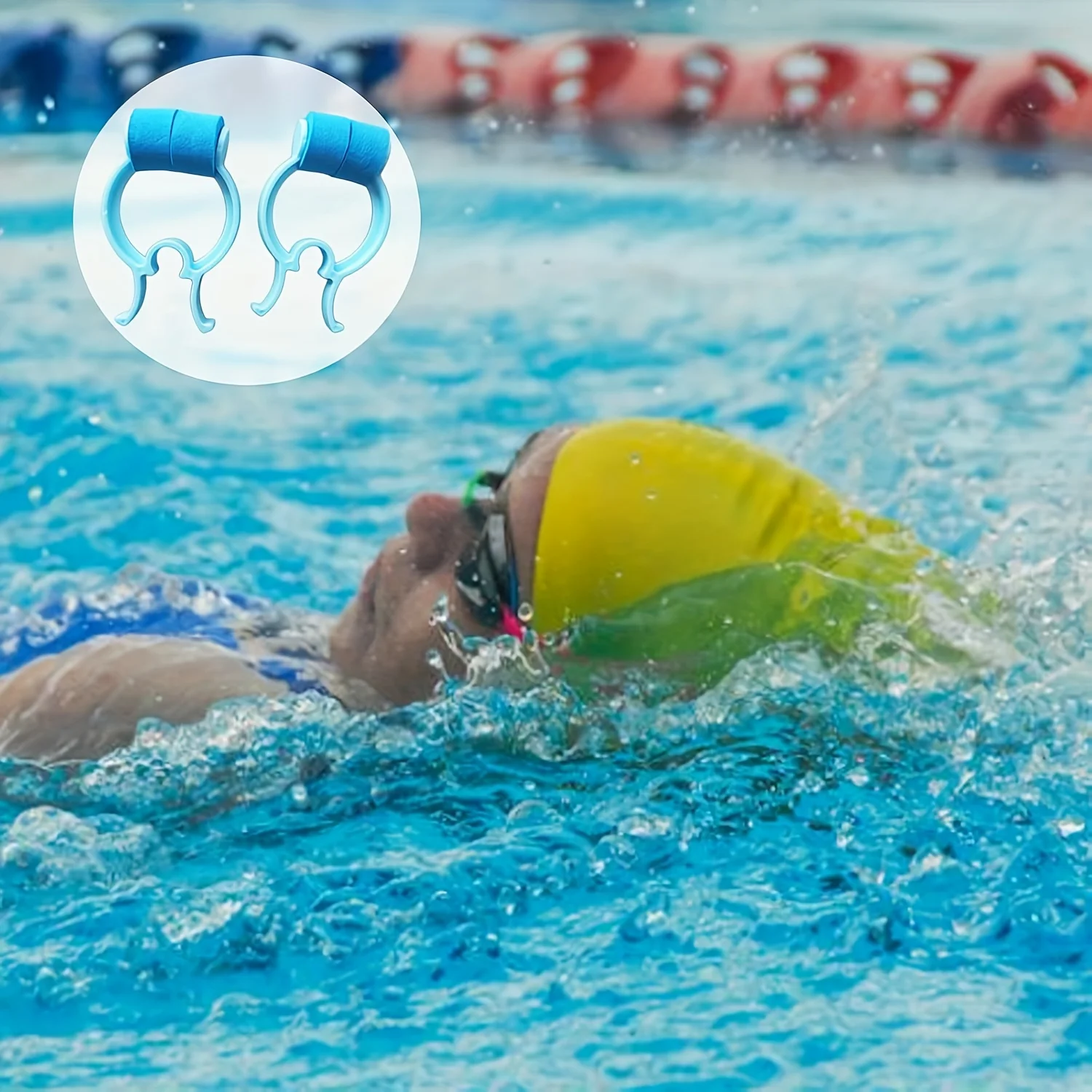 Waterproof Silicone Nose Clip Set