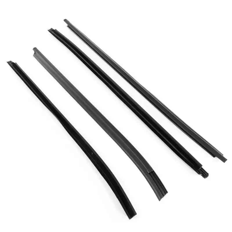Car Accessories Door Window Glass Moulding Trim Weatherstrip Rubber Seal Belt Fit For Toyota HILUX SR5 Four Doors 2005-2015