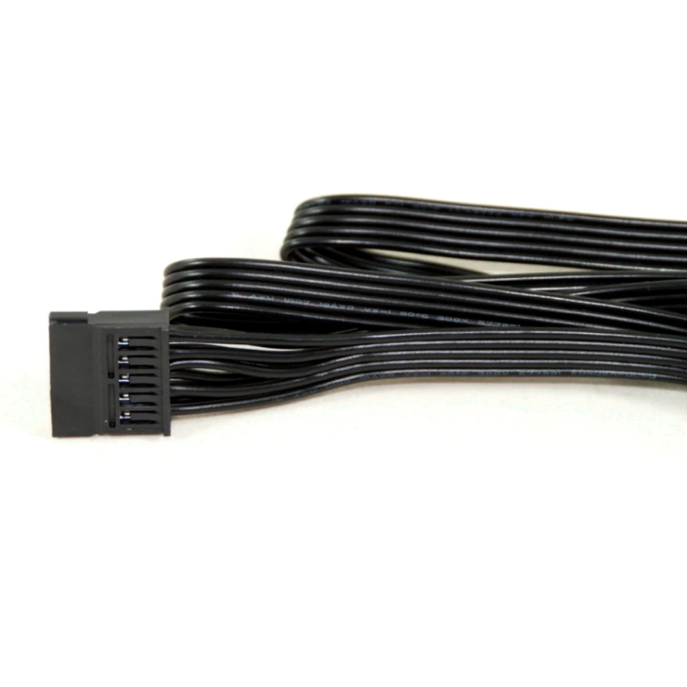 6핀-4x SATA 수컷 직선, 시즌닉 SGX 750W, 650W, 550W, 500W, 450W 모듈형 파워 서플라이 유닛용 HDD SSD 전원 케이블