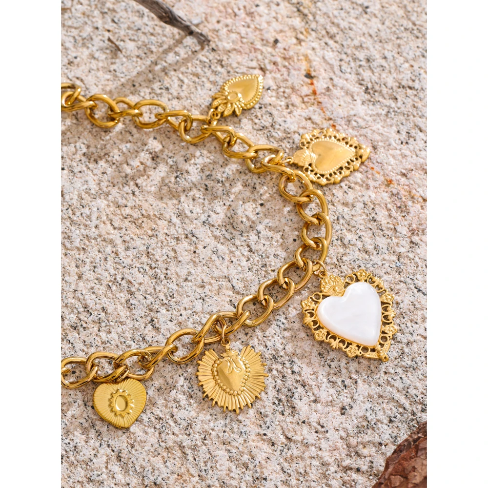 Yhpup Necklace Stainless Steel