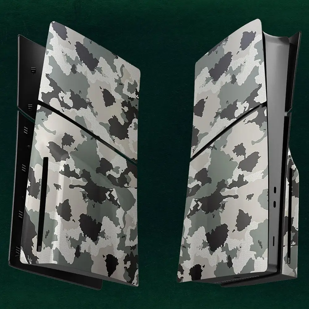 

Cover For Ps5 Slim Digital Edition /optical Drive Console Replacement Camouflage Color Protective Sleeve H9i3