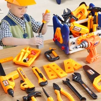 Pretend Tools Kit 40Pcs Kids Play Repair Tool Set Plastic Construction Toys with Screwdrivers for Toddler Boys Girls Child 1