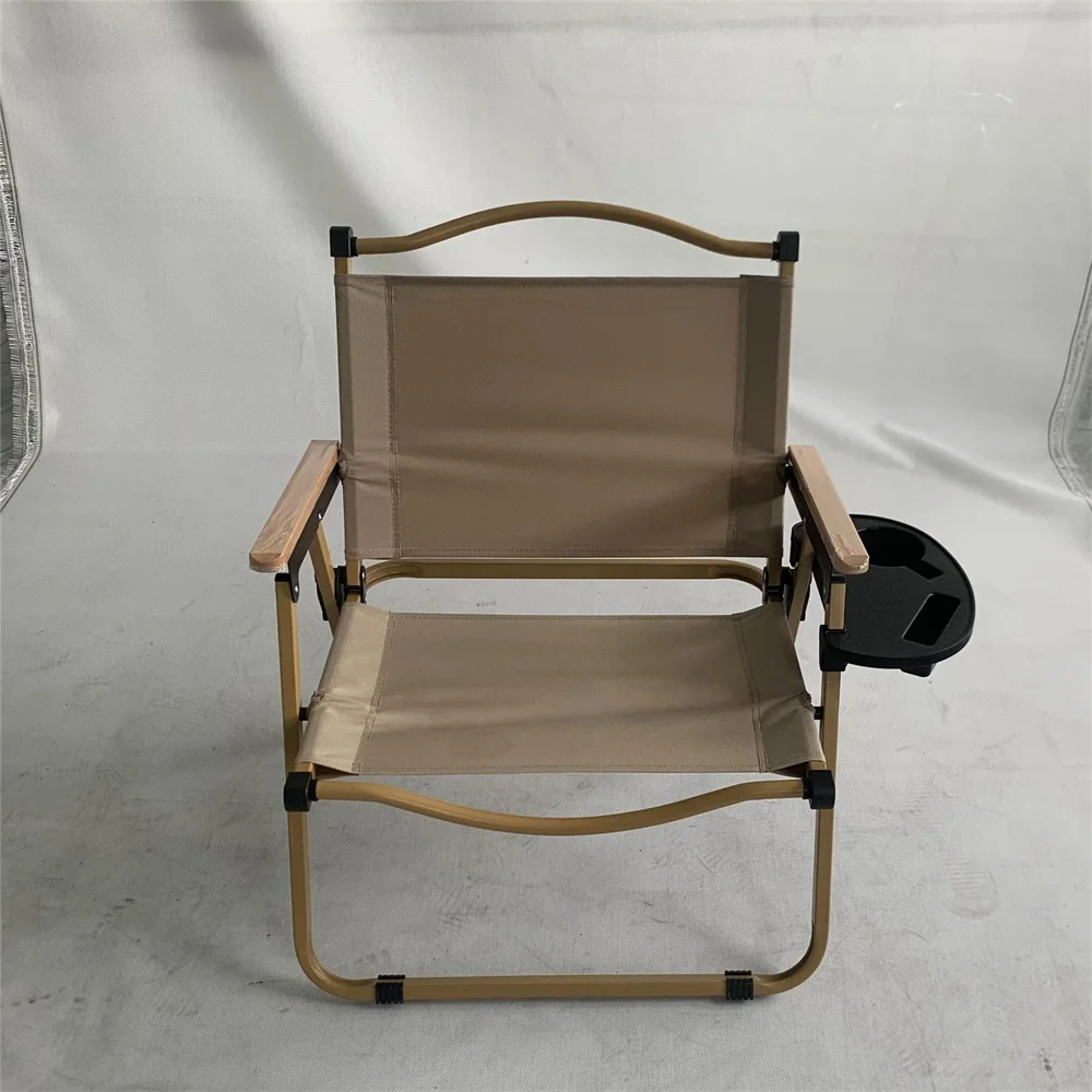 Description Picture 3 of itemChair Tray Side Tray Drinking For Drink Folding Camping Picnic Outdoor Strand Stool Beach Garden BBQ Chair Side Tray Cup Holder