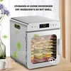 10 Trays Food Dehydrator Stainless Steel Machine 400W/220V Household Vegetables Fruit Dryer With Digital Timer for Home 4