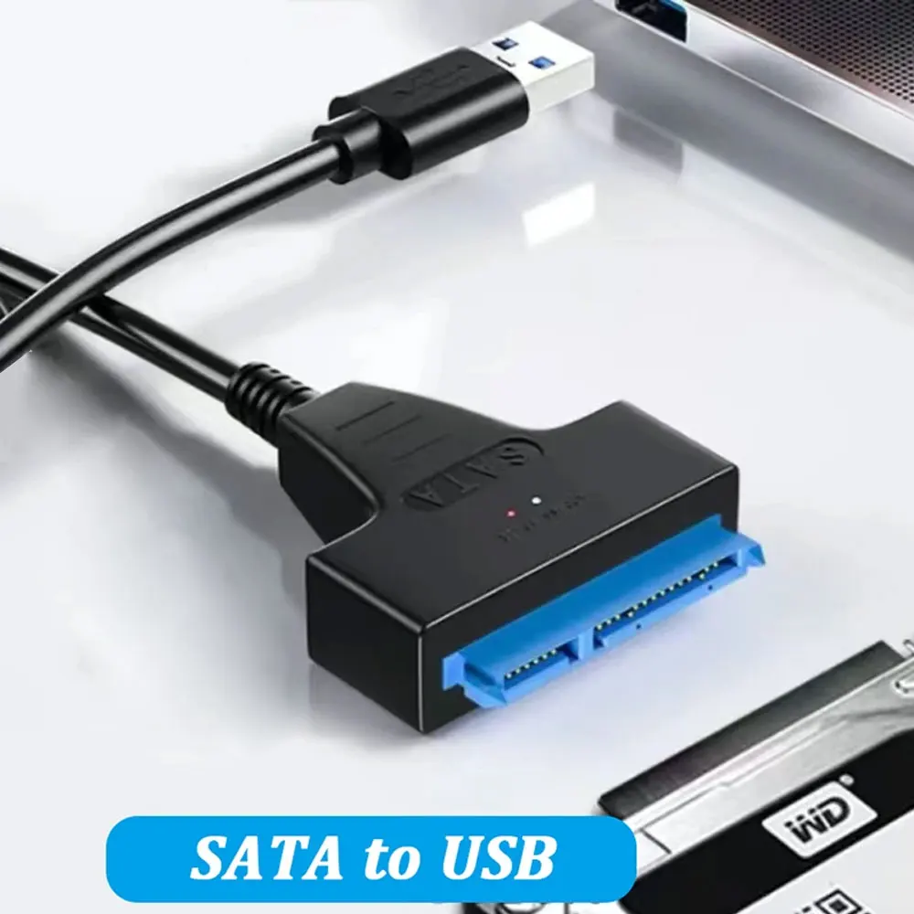 Hamlet Adattatore USB 3.0 To SATA III Per Collegare Hard Disk P SSD A P 254662 - Foto 6
