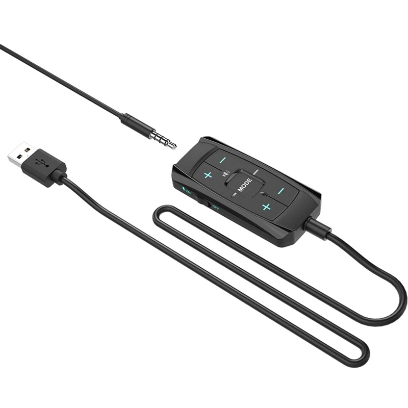 External Sound Card 7.1 Channel 3D Audio Adapter 3.5Mm Gaming Headsets Earphones Accessories For PS5 Desktop Notebook