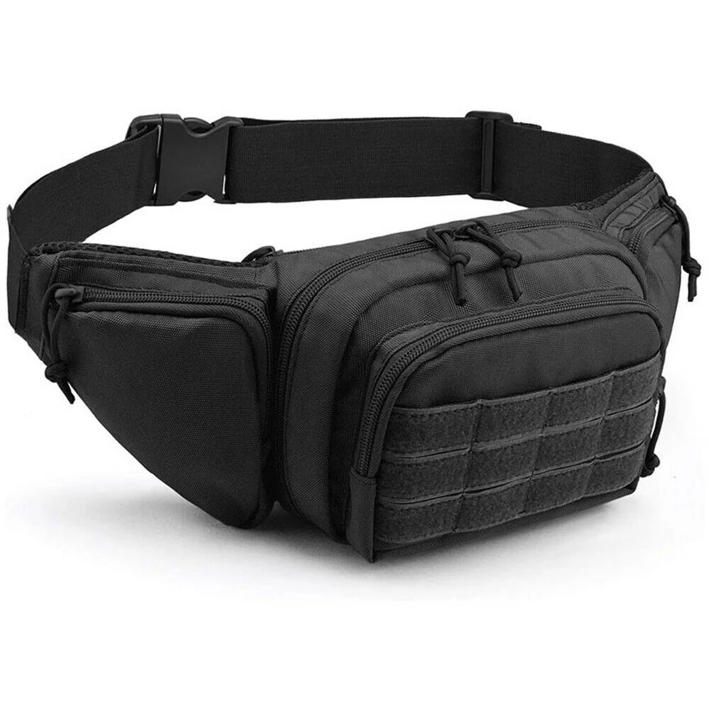 Tactical Gun Waist Bag Holster Chest Training Hiking Shooting Hunting Pistol Pouch Bag Airsoft Paintball Combat Bags pistol holster,gun holster,gun bag,gun accessories,hunting holster,gun holster fanny pack