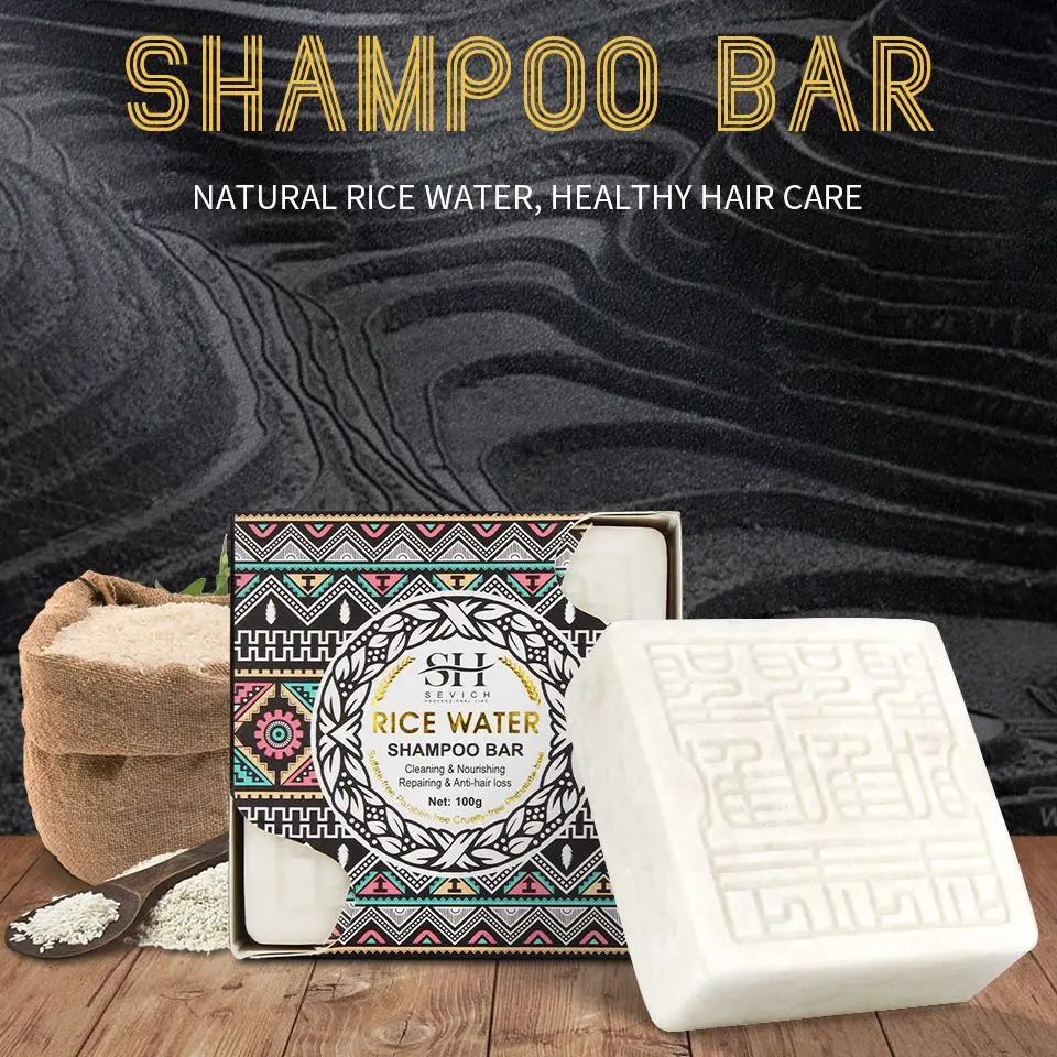 Sevich Rice Water Hair Shampoo Soap Coconut Oil Natural Cleaning Hair Nourishing Moisturizing Anti Hair Loss Stick Hair Shampoo 10 15 20 natural catnip pet cat molar toothpaste stick matatabi actinidia fruit silvervine cat snacks sticks pet cleaning teeth