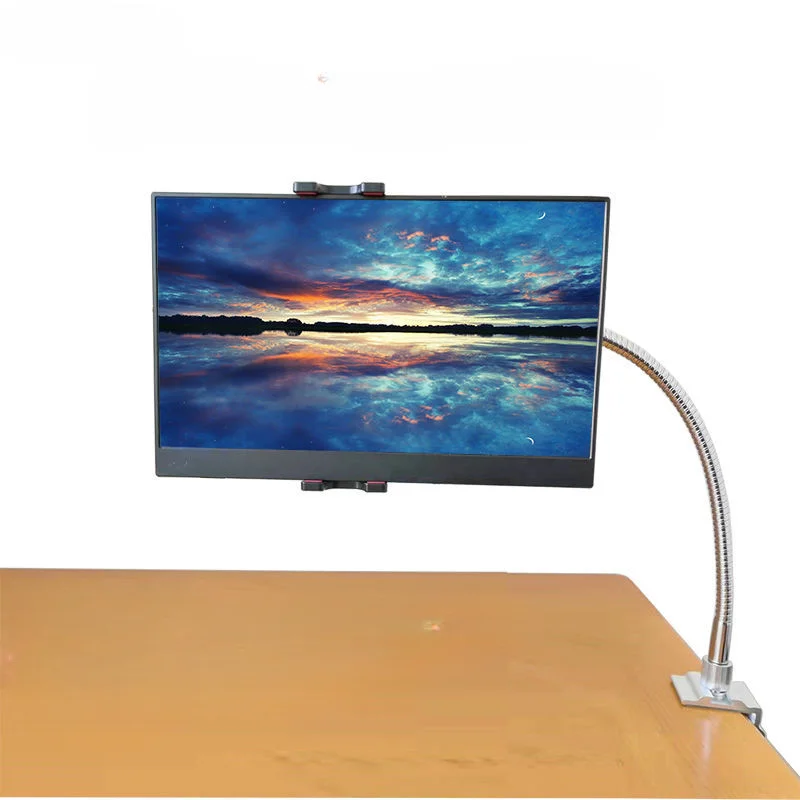 Protable Monitor Holder Bed Desktop Stand Adjustable Monitor Riser Fit 13.3  14 15.6 17 Inch Display iPad Pro 12.9 Tablet - AliExpress