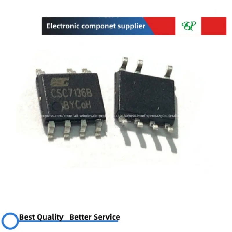 

10PCS New Original CSC7136B CSC7136 7136 SOP7 In Stock
