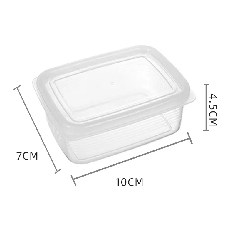 Food Containers Disposable Plastic Takeaway Microwave Freezer Storage  Boxes+LIDS