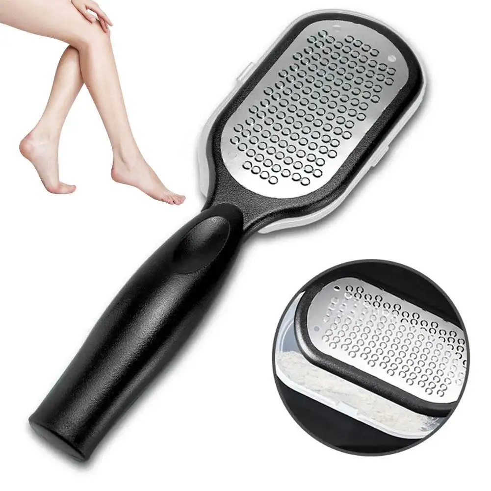 Foot File Scraper Callus Remover Feet Professional Steel Pedicure Tools  Foot Corn Removal Dead Skin Remover Foot Care digital otoscope camera professional 3 in 1 ear cleaning endoscope spoon 5 5mm mini earwax removal tool earpick for humans dogs