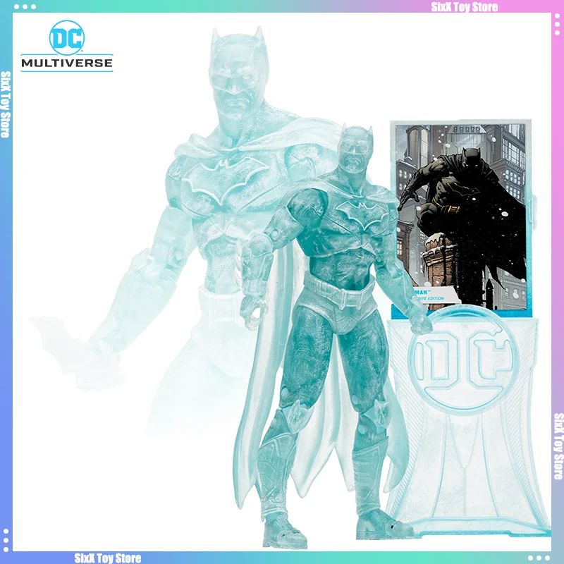 

Mcfarlane Toys Batman Frostbite Edition Action Figures Dc Multiverse Collection Anime Figurine Model Statue Doll Toys Kids Gift