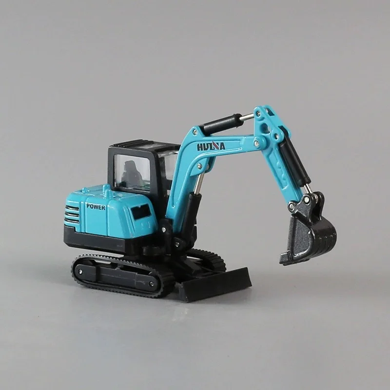 Alloy Excavator Model Toy Truck with Dumper and Loader