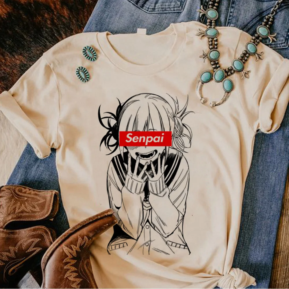

Senpai t shirt women comic funny streetwear tshirt female 2000s clothing