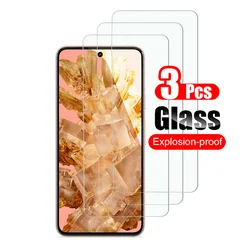 3 - Pack Premium Tempered Glass Screen Protector - Ultra Clear, 10H Anti - Scratch Shield (For Pixel 8A)