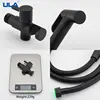 ULA Brass Bidet Faucet Portable Bidet Sprayer Single Cold Water Tap Toilet Faucet Sprayer Douche Bidet Faucet Black/Chrome/Gold 5