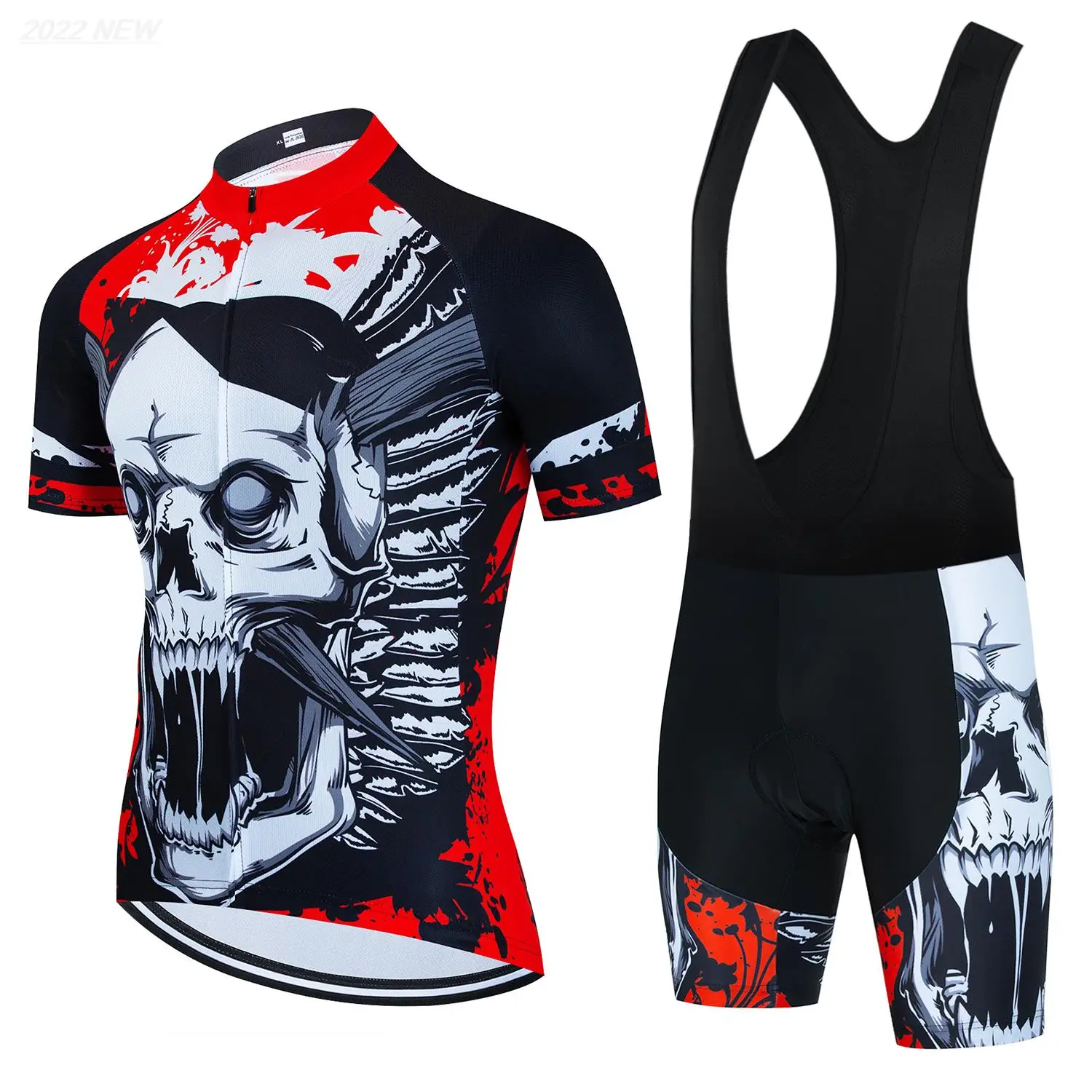 New 2023 Men Short Sleeve CyclingJersey Sets Ropa Ciclismo Hombre Summer Cycling Clothing Bib Shorts Suit MTB bicycle Uniform