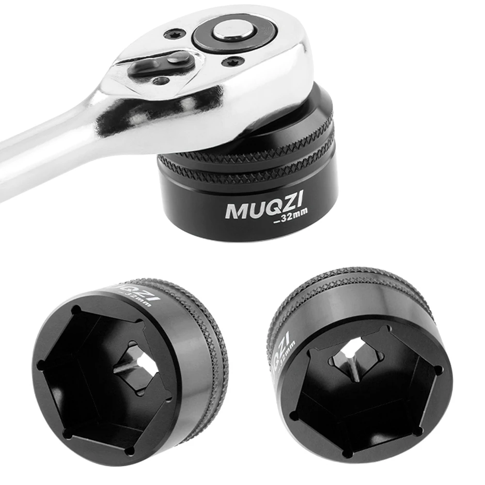 Aluminum Alloy Bike Fork Topcap Socket Tool for Cycling