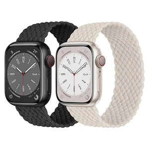 Strap For Apple Watch Band 44mm 45mm 49mm 40mm 41mm 42mm 38mm Accessories Braided Bracelet iWatch Ultra 2 series 9 7 SE 6 8 5 4