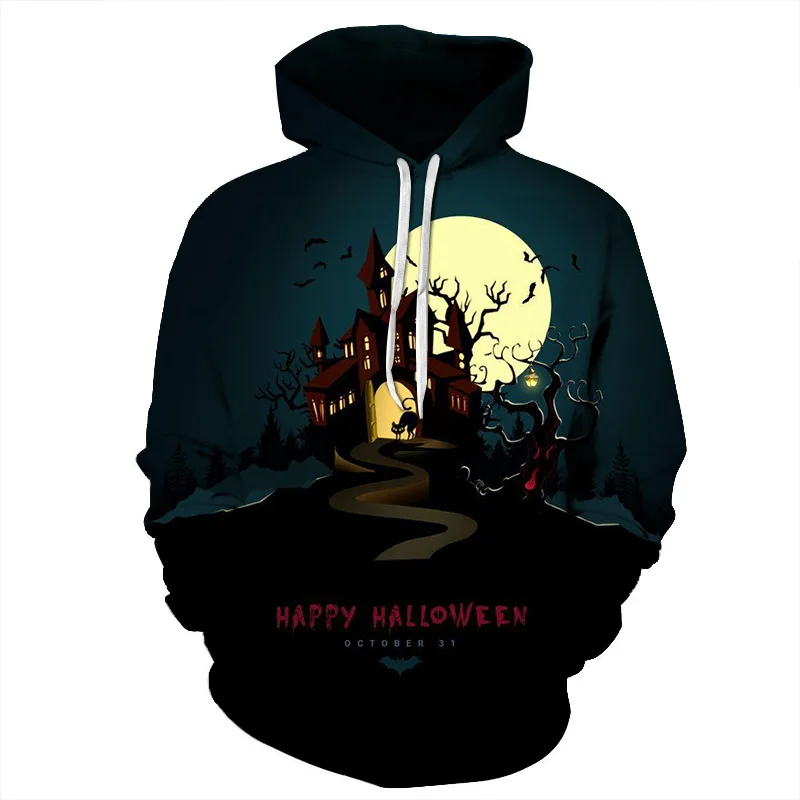 

Halloween costume for children hoodies 3D printing Men Women Y2K pullover Streetwear fashion Hoodie men's oversize sweat shirt