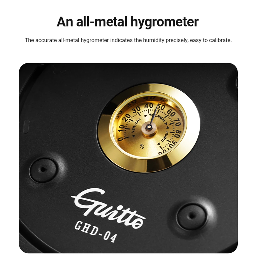Guitto Series GHD-04 Guitar Humidifier Quality Silicone Anti-whistling Portable
