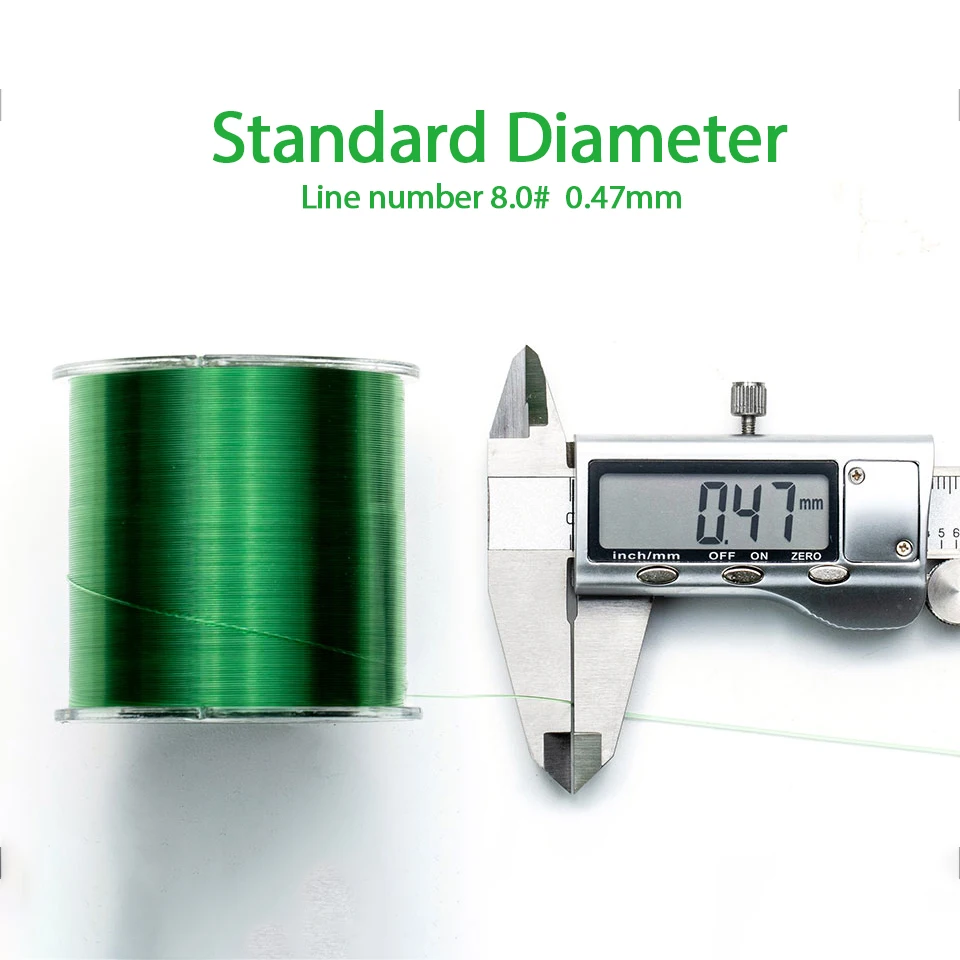 DNDYUJU 500M Nylon Fishing Line2LB-35LB 0.10mm-0.47mm Monofilament Line Japan Material Fishline For Carp Fishing 4