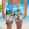 Cows Chickens Sheep And Pigs 3D Printed Short Pants Streetwear Beach Shorts Sport Casual Swimwear Male Men Kids Clothing 4