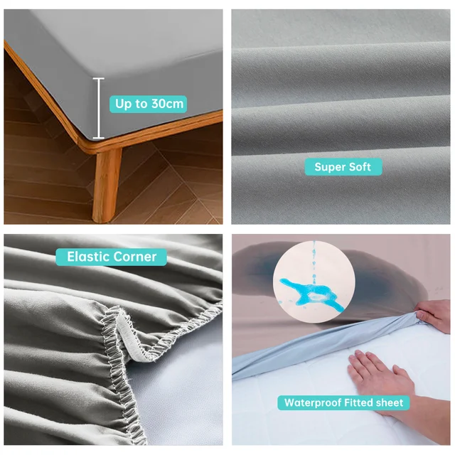 방수 침대 커버로 쾌적한 수면 환경 조성