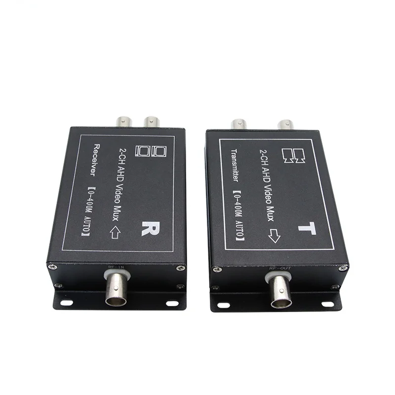 CctvCameraMultiplexer2ChannelAhdCoaxialVideoMultiplexerWith