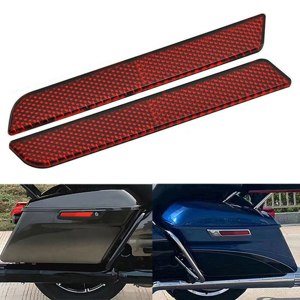 

Motorcycle Reflective Strip Motor Reflectors For Road King For Street Glide For Electra Glide For Ultra-Classic 1993-2013 Access