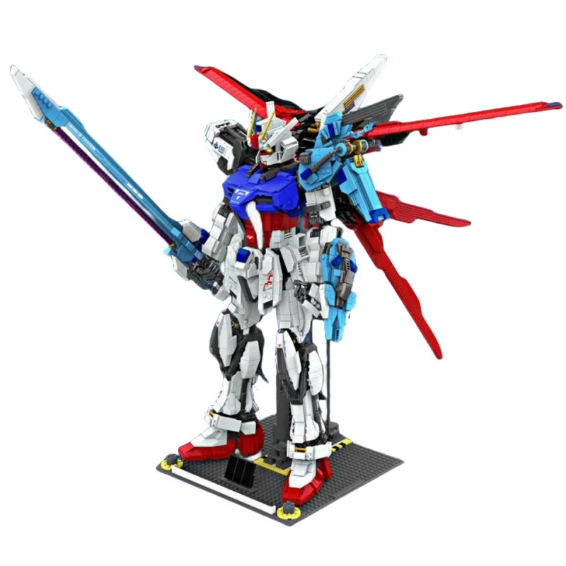 

Bandai Gundam Animation Peripheral Mecha Building Blocks Transformation Adult Difficulty Huge Assembly Model Toy Ornament New