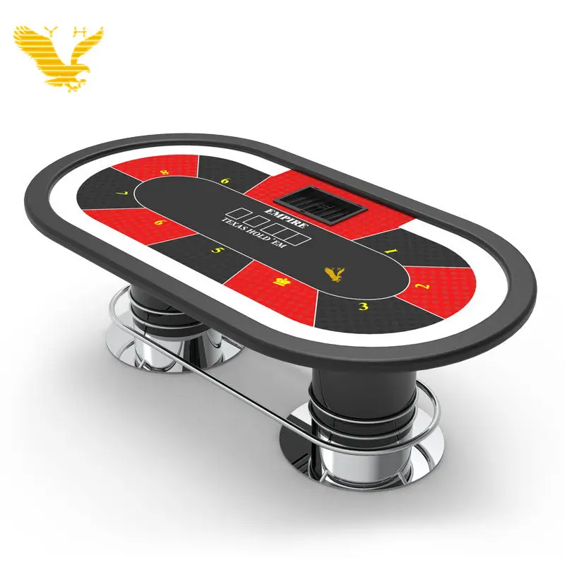Yh 10 Giocatori Casino Gamble Table Poker Room Texas Poker Table Per La Casa