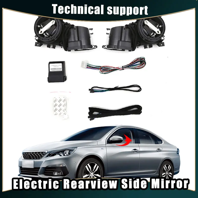 

For Peugeot -750-308 2017-2023 Auto Intelligent Automatic Car Electric Rearview Side Mirror Folding System Kit Module
