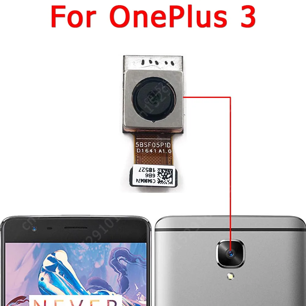 EcoDealsq】Selfie Rear Camera For Oneplus 5T 1+ 3T One Plus