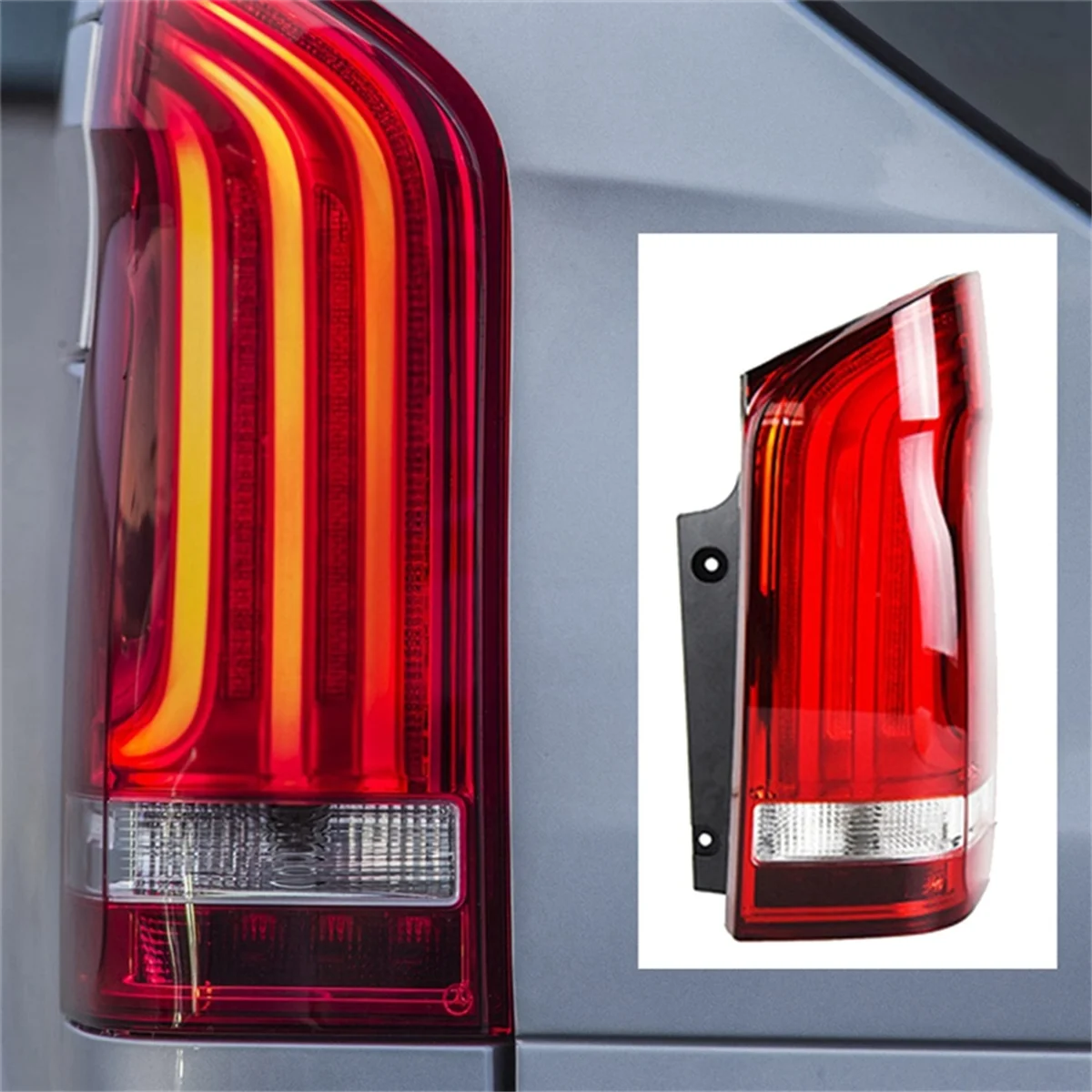 

Flowing Right Rear LED Brake Taillight Assly A4478200164 for Benz Vito W447 Metris V-Class 2014-2020 Dynamic Turn
