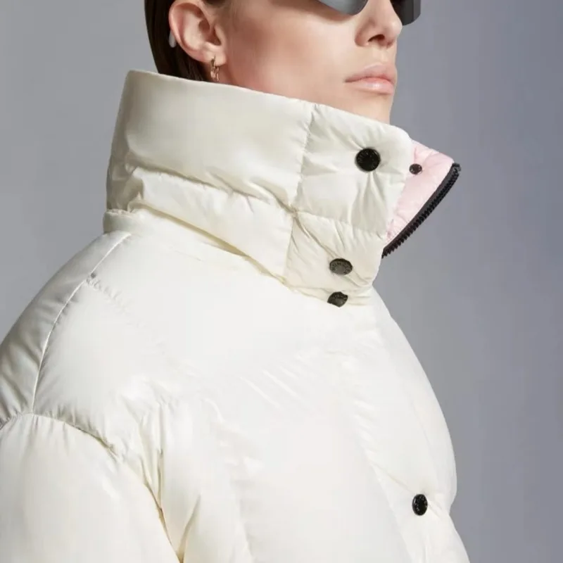 Top Quality Women's Down Jacket, Winter Warm Thickened Hooded Down Jacket for Women, Women's Luxury Short Bread Coat Down Jacket